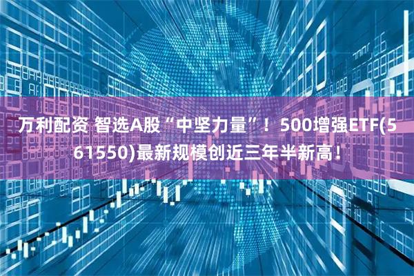 万利配资 智选A股“中坚力量”！500增强ETF(561550)最新规模创近三年半新高！