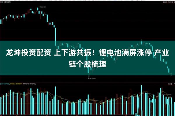龙坤投资配资 上下游共振！锂电池满屏涨停 产业链个股梳理